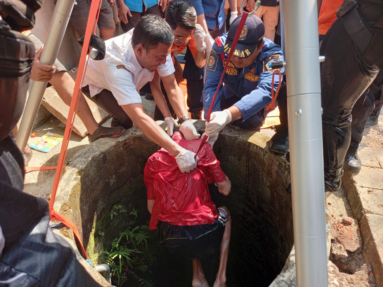 Lansia Meninggal Usai Kecebur Sumur di Gresik