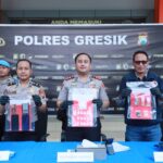 Polres Gresik Tangkap Kurir Narkoba Simpan Sabu 38 Gram
