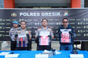 Polres Gresik Tangkap Kurir Narkoba Simpan Sabu 38 Gram