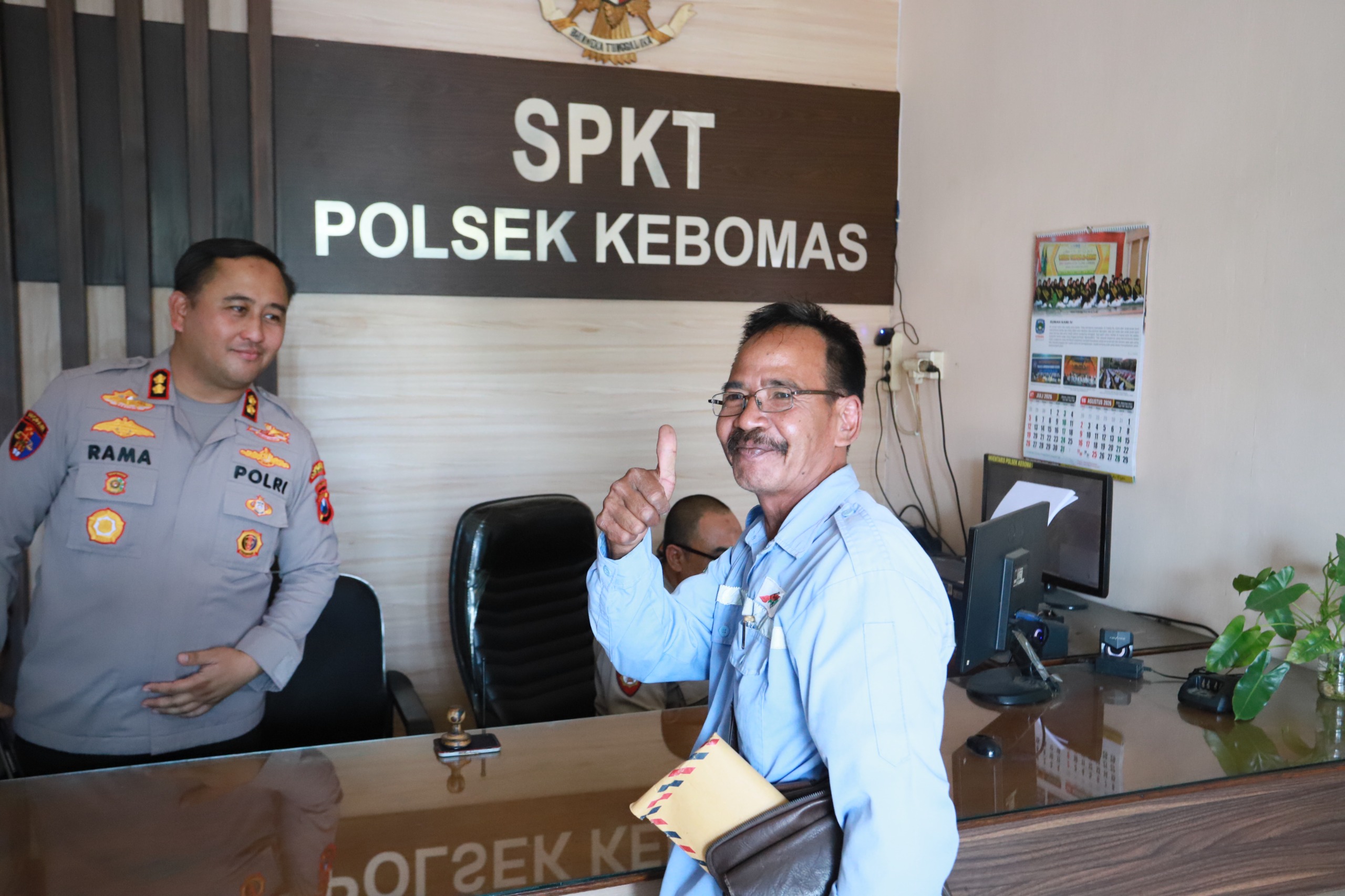 Pastikan Layanan Optimal, Kapolres Gresik Sidak Polsek Kebomas dan Pos Lantas