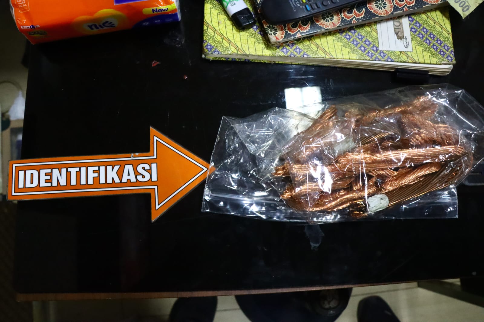 Satpam Gagalkan Dua Pekerja Pabrik Gagal Curi Kabel Tembaga Sisa Produksi Senilai Rp 420 Ribu