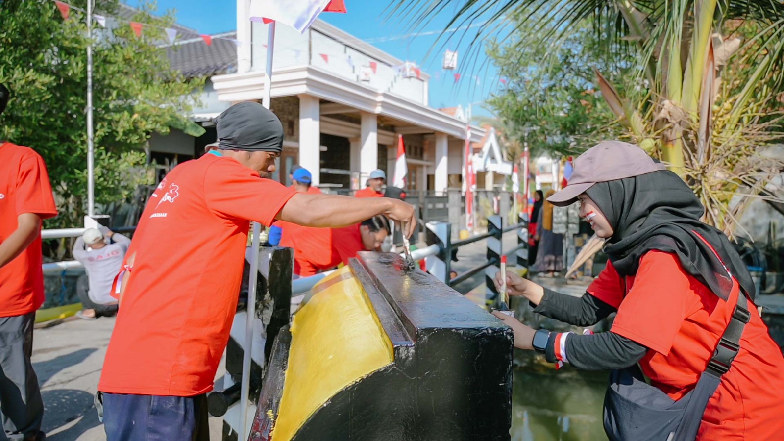 PTFI – Pemdes dan Warga Sekitar Operasional Perusahaan Gotong Royong Kemerdekaan