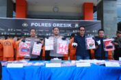 Polres Gresik Ungkap 14 Kasus dan 17 Tersangka dalam Operasi Tumpas Semeru 2026