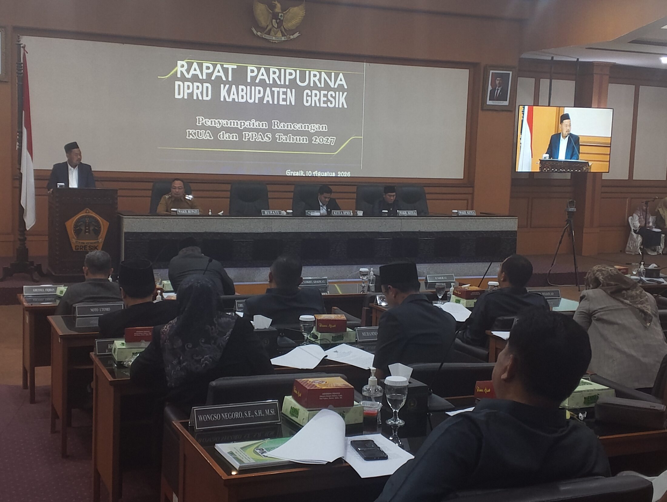 Melanjutkan Proyek Jalan dan Penyediaan Air Bersih Jadi Fokus Pemkab Gresik di 2027
