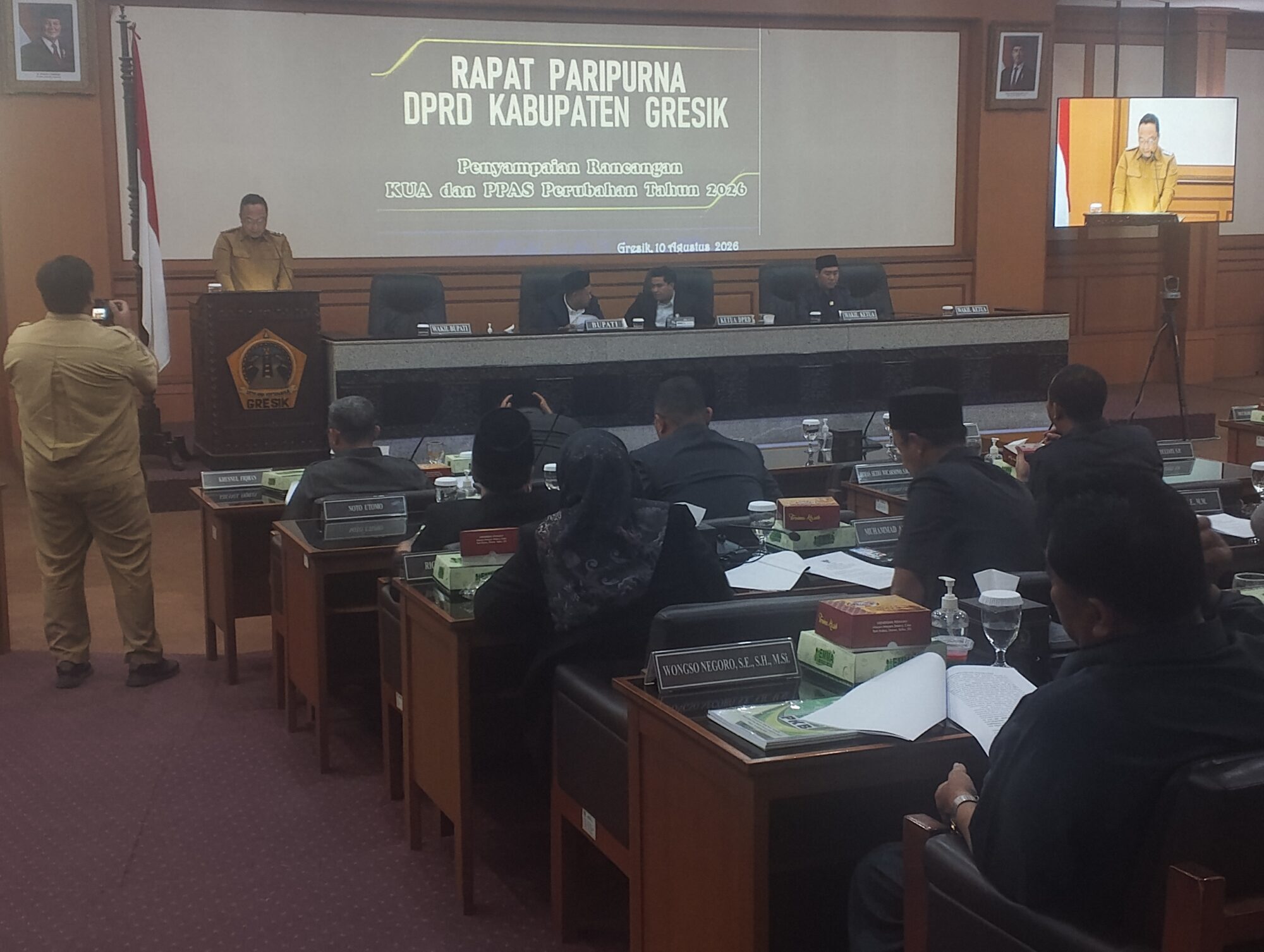 Rancangan Perubahan KUA-PPAS Gresik Tahun 2026, Pendapatan Daerah Turun Justru Belanja Naik