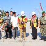 Bupati Gresik Resmikan Pembangunan JPD Klampok-Munggugebang