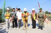Bupati Gresik Resmikan Pembangunan JPD Klampok-Munggugebang