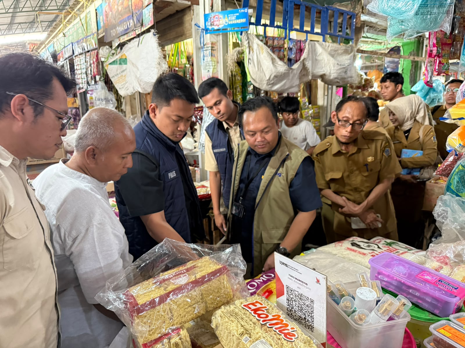 Satgas Pangan Polres Gresik Sidak Pasar Baru Gresik, Ini Hasilnya