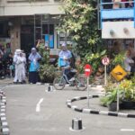Satlantas Polres Gresik  Edukasi Anak Tertib Lalu Lintas dengan Belajar Rambu Sambil Bersepeda