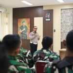 Satlantas Polres Gresik – Subdenpom Gelar Coaching Clinic Keselamatan Berkendara