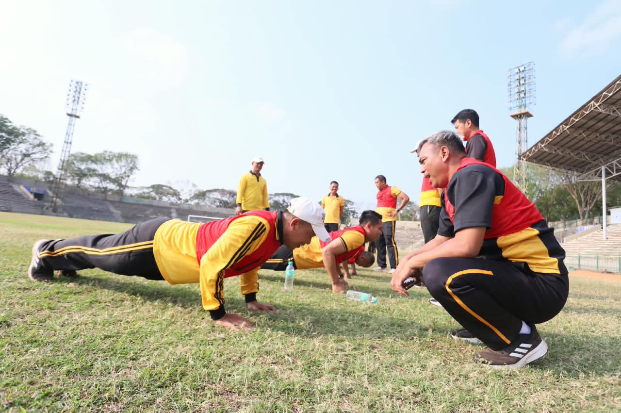 Polres Gresik Gelar TKJ  Semester II Tahun 2026