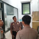 Pastikan Keamanan dan  Kesehatan Tahanan, Wakapolres Gresik Cek Langsung Rutan Sat Tahti