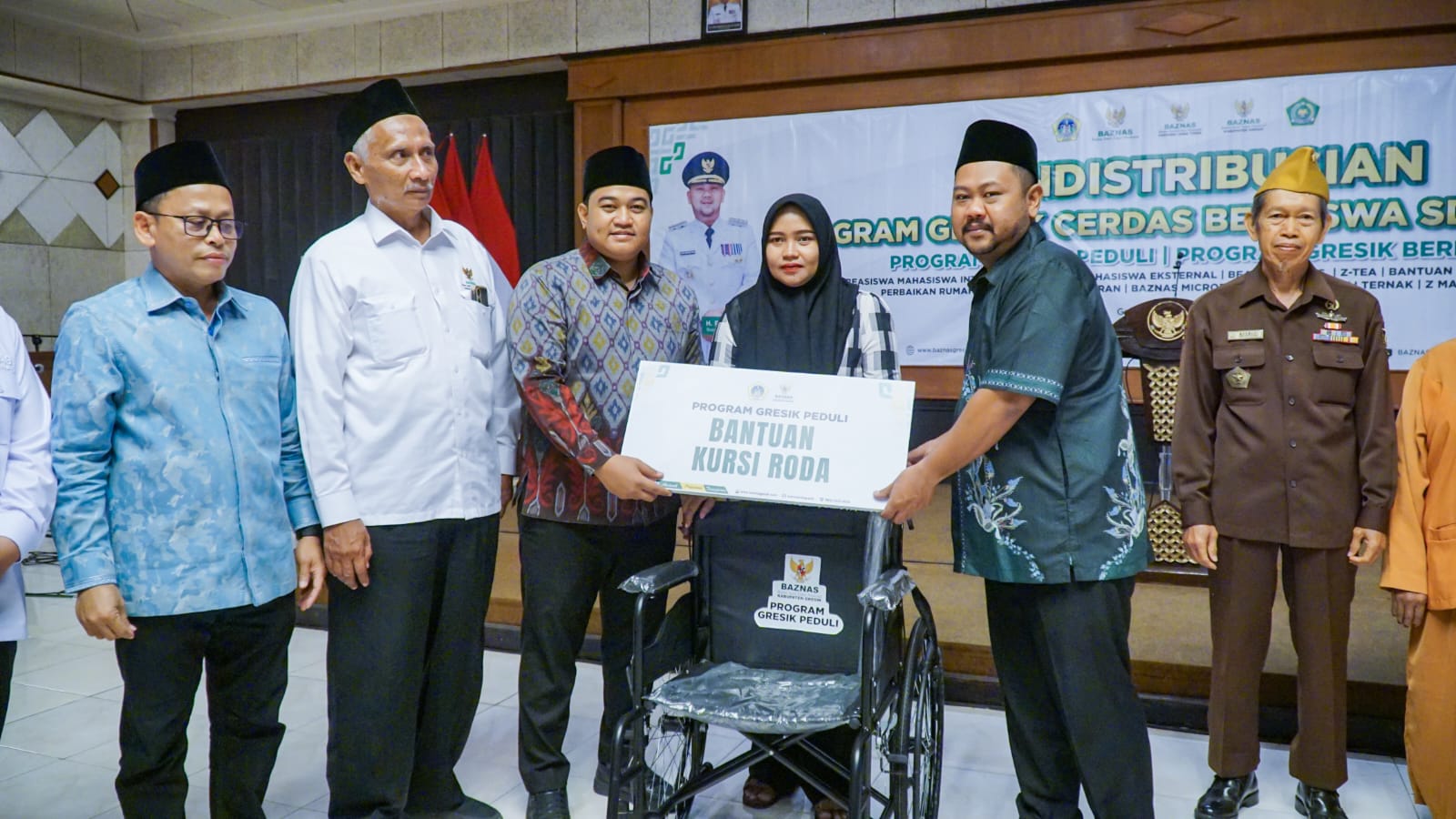 Baznas RI Salurkan Bantuan di Gresik Rp 1,9 M
