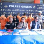 Polres Gresik Bongkar Jaringan Sabu di Menganti, 5 Tersangka Ditahan dan 7 Tersangka  Jalani Rehabilitasi