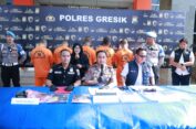 Polres Gresik Bongkar Jaringan Sabu di Menganti, 5 Tersangka Ditahan dan 7 Tersangka  Jalani Rehabilitasi