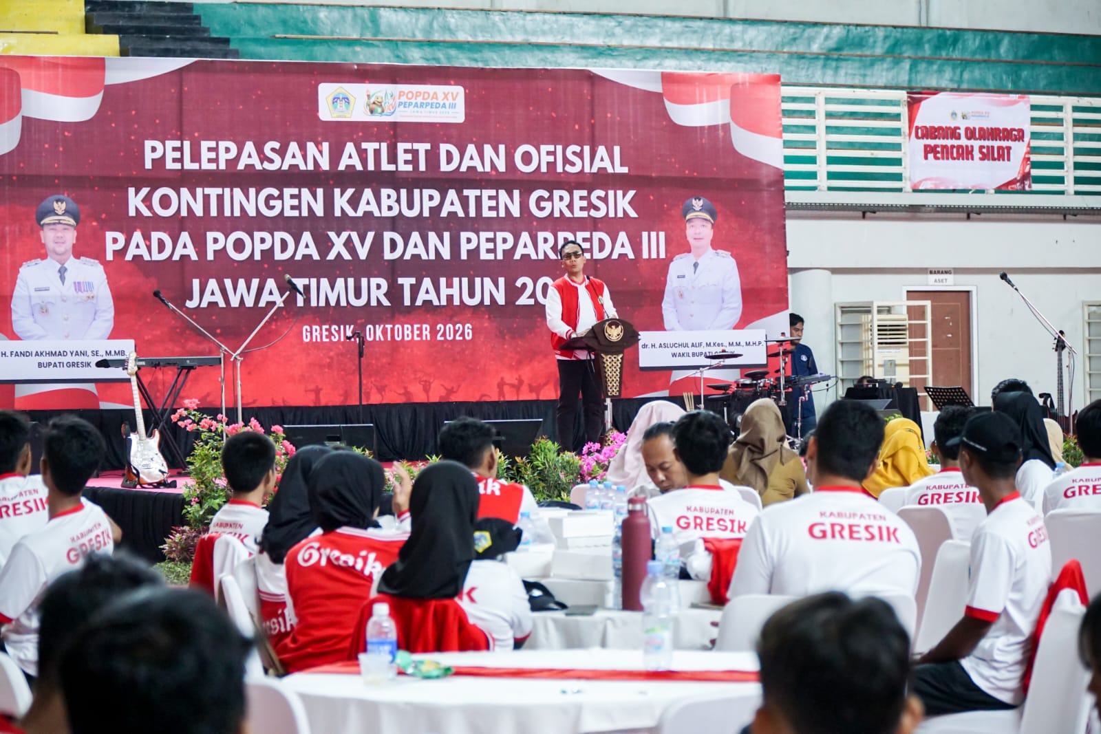Bupati Gresik Minta Minimal Peringkat 4 di POPDA XV dan PEPARPEDA III Jatim 2026