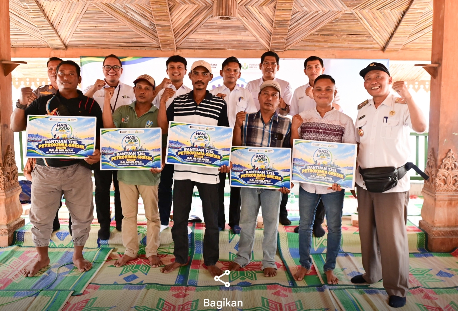PG Bantu Revitalisasi Fasilitas Nelayan Sekitar Perusahaan Rp 100 Juta ﻿